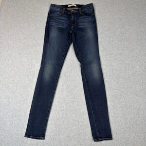 J Brand Veruca Skinny Jeans Dark Wash Blue Denim Womens Size 27